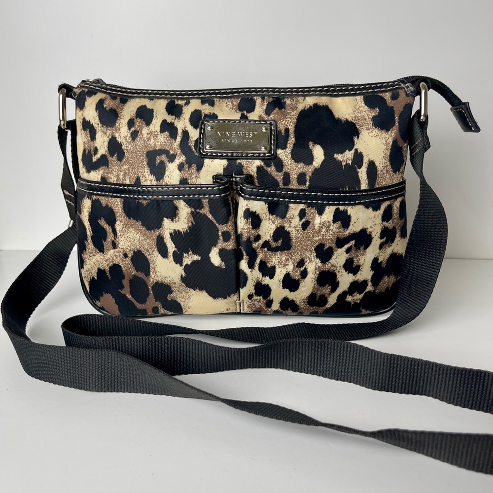 Nine West Leopard Print Crossbody Bag